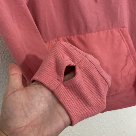NWT-RLX- Ralph Lauren-Hybrid Performance Fleece Hoodie Desert Rose- Size XL - Picture 8 of 14